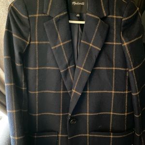 Madewell Larsen Blazer in Windowpane